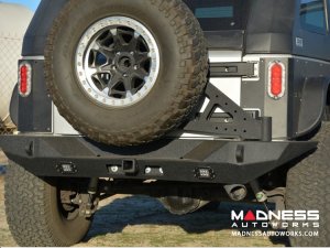 Jeep Wrangler JK Tire Carrier - Black - (ADD ON FOR RS-10 & 11) 